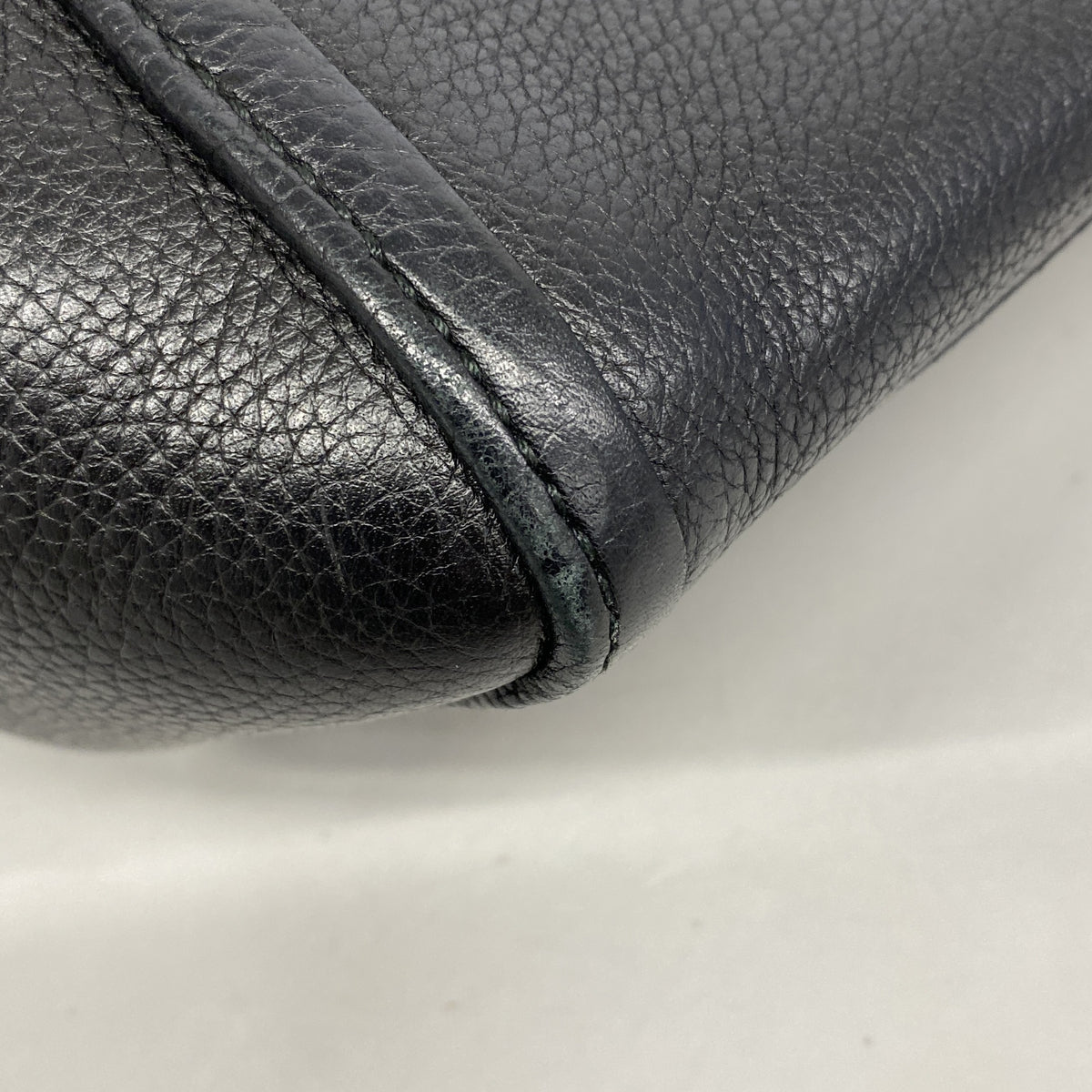 【6ge5811】グッチ ハンドバッグ ソーホー 396176 レザー ブラック ゴールド金具 2wayバッグ【中古】レディース