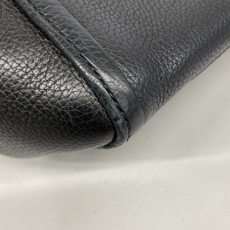 【6ge5811】グッチ ハンドバッグ ソーホー 396176 レザー ブラック ゴールド金具 2wayバッグ【中古】レディース