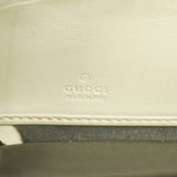 【6ge5813】グッチ 長財布 マイクログッチシマ 309758 レザー ベージュ ゴールド金具【中古】レディース