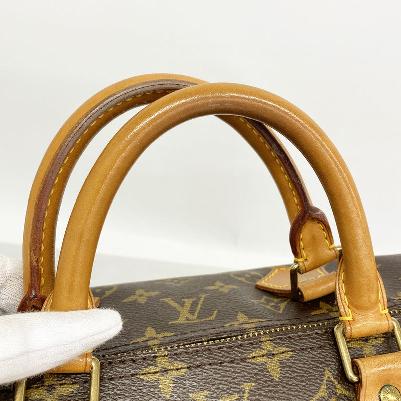 【6ge5823】ルイヴィトン ハンドバッグ モノグラム スピーディ40 M41106 ブラウン【中古】レディース