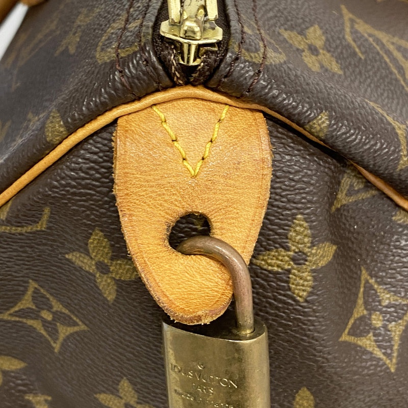【6ge5828】ルイヴィトン ハンドバッグ モノグラム スピーディ35 M41107 ブラウン【中古】レディース