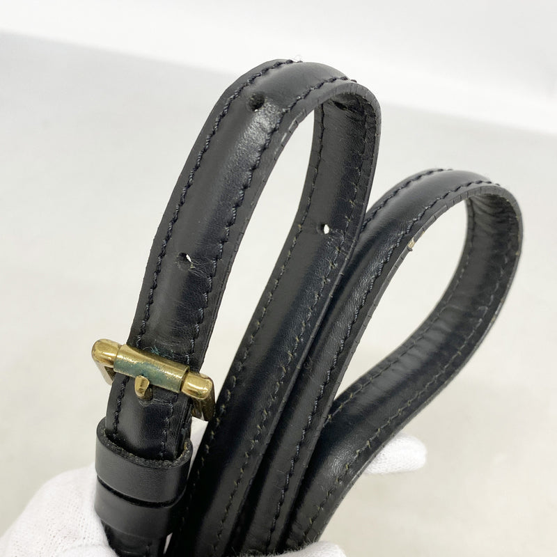 【6ge5844】ルイヴィトン ショルダーバッグ エピ トロカデロ24 M52312 ノワール【中古】レディース