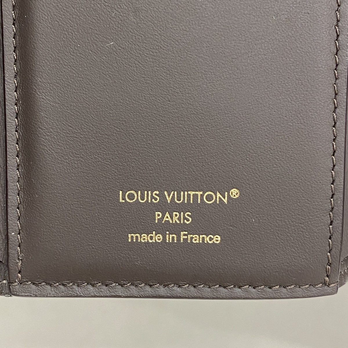 【6ge5846】ルイヴィトン 三つ折り財布 トリヨン ポルトフォイユカプシーヌコンパクト M62159 ガレ【中古】レディース