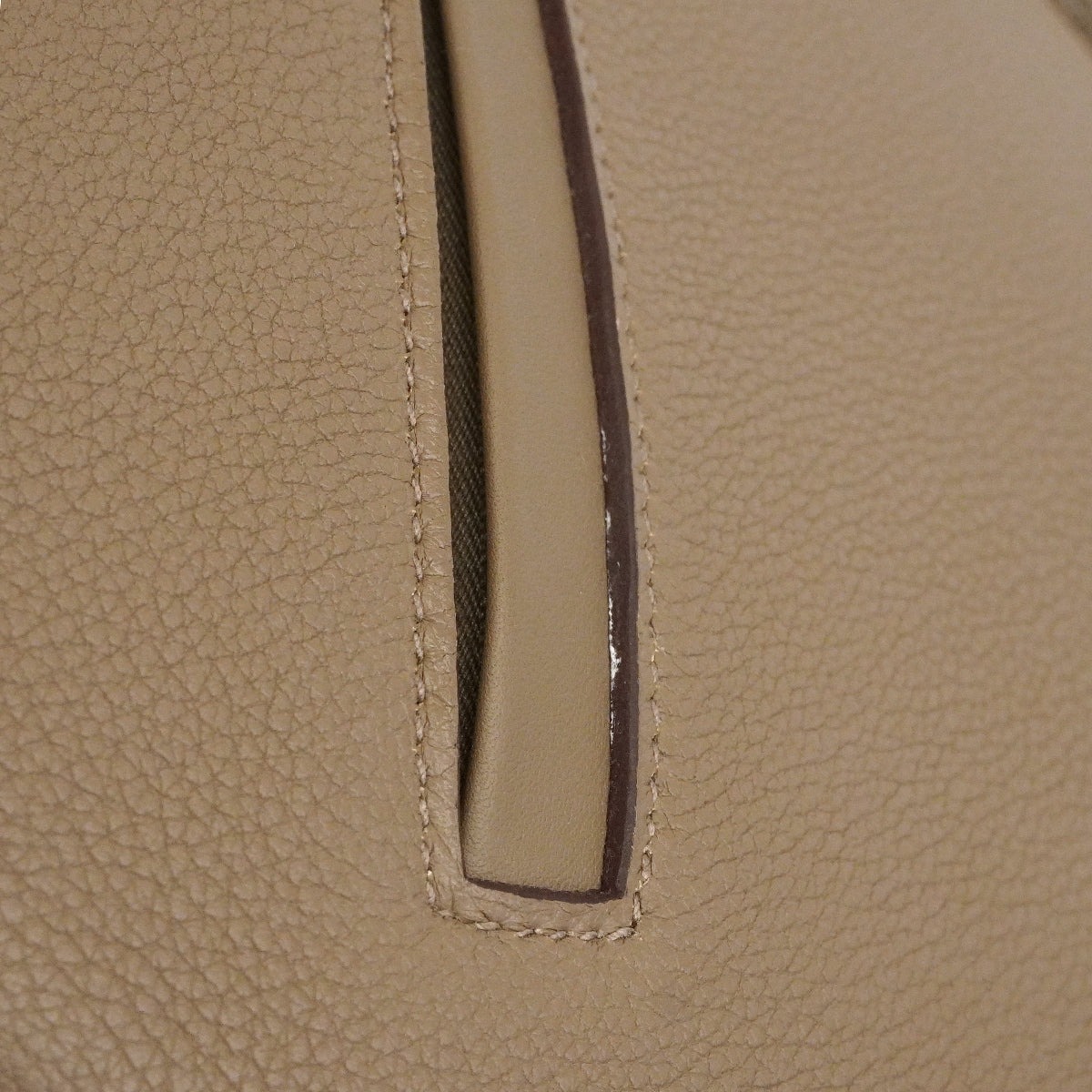 【6ge5866】エルメス ショルダーバッグ アルソン トゴ スイフト エトゥープ シルバー金具 B刻印【中古】レディース