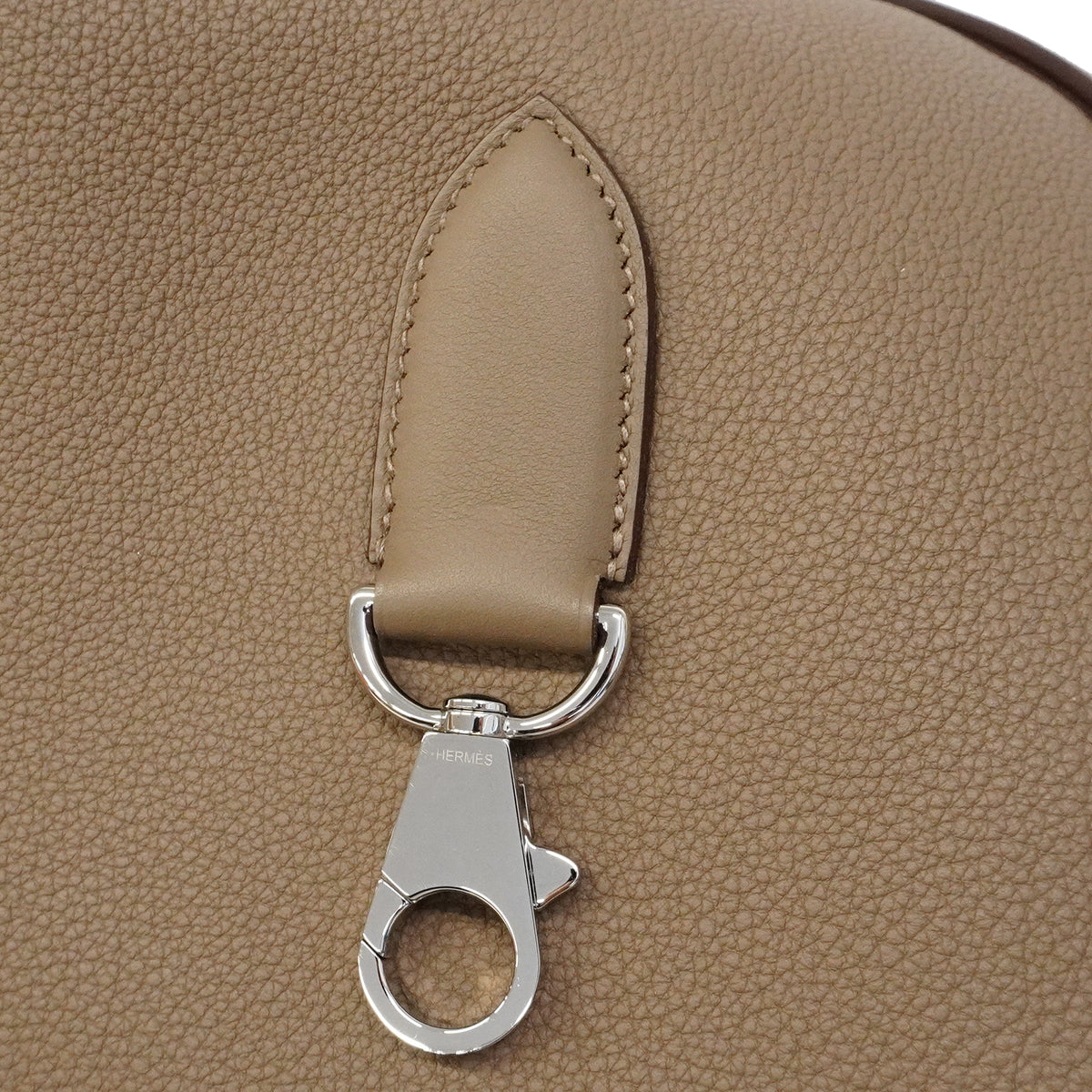 【6ge5866】エルメス ショルダーバッグ アルソン トゴ スイフト エトゥープ シルバー金具 B刻印【中古】レディース