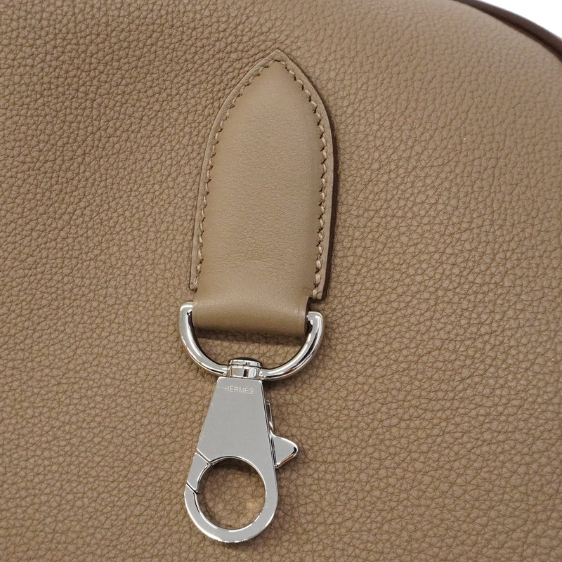【6ge5866】エルメス ショルダーバッグ アルソン トゴ スイフト エトゥープ シルバー金具 B刻印【中古】レディース