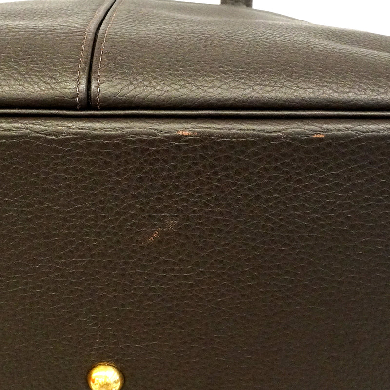 【6ge5868】エルメス トートバッグ タール トリヨンクレマンス エベーヌ ゴールド金具 □E刻印【中古】メンズ レディース ユニセックス
