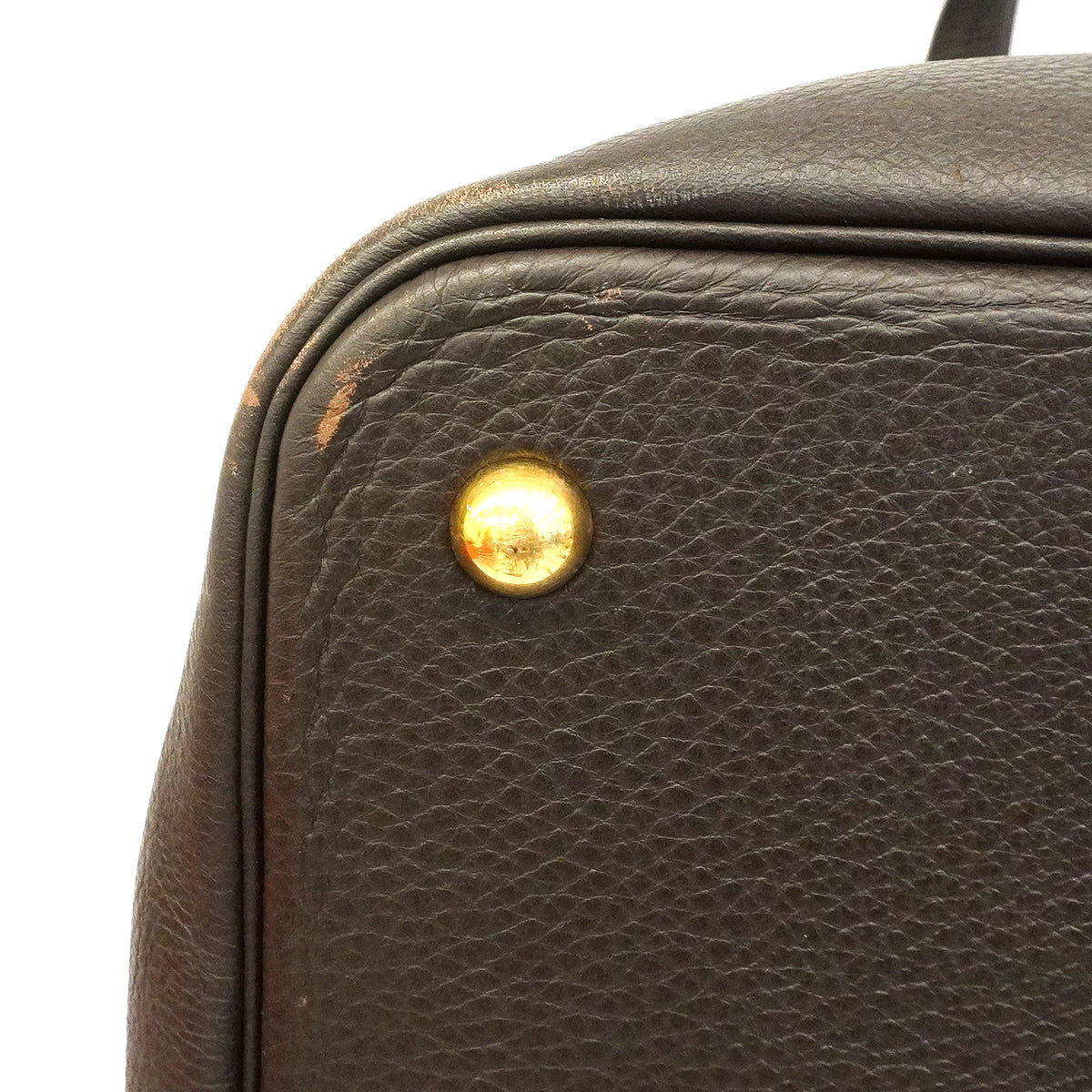 【6ge5868】エルメス トートバッグ タール トリヨンクレマンス エベーヌ ゴールド金具 □E刻印【中古】メンズ レディース ユニセックス