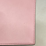 【6ge5877】フェンディ 財布 レザー ピンク ゴールド金具【中古】レディース