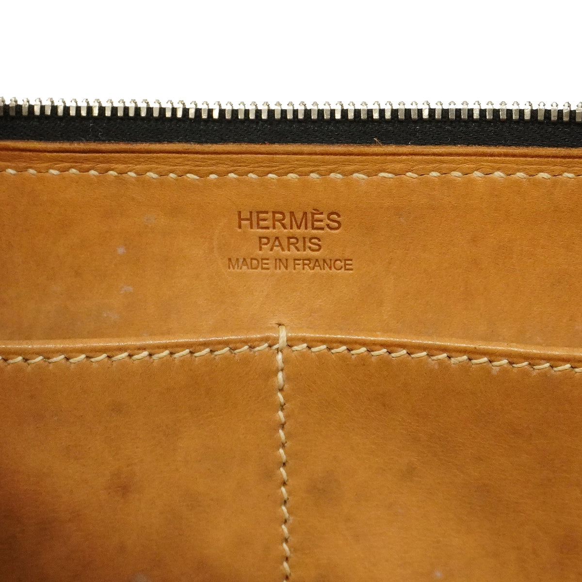 【6ge5882】エルメス ハンドバッグ パリボンベイ27 ボックスカーフ ブラック ナチュラル シルバー金具 □J刻印【中古】レディース