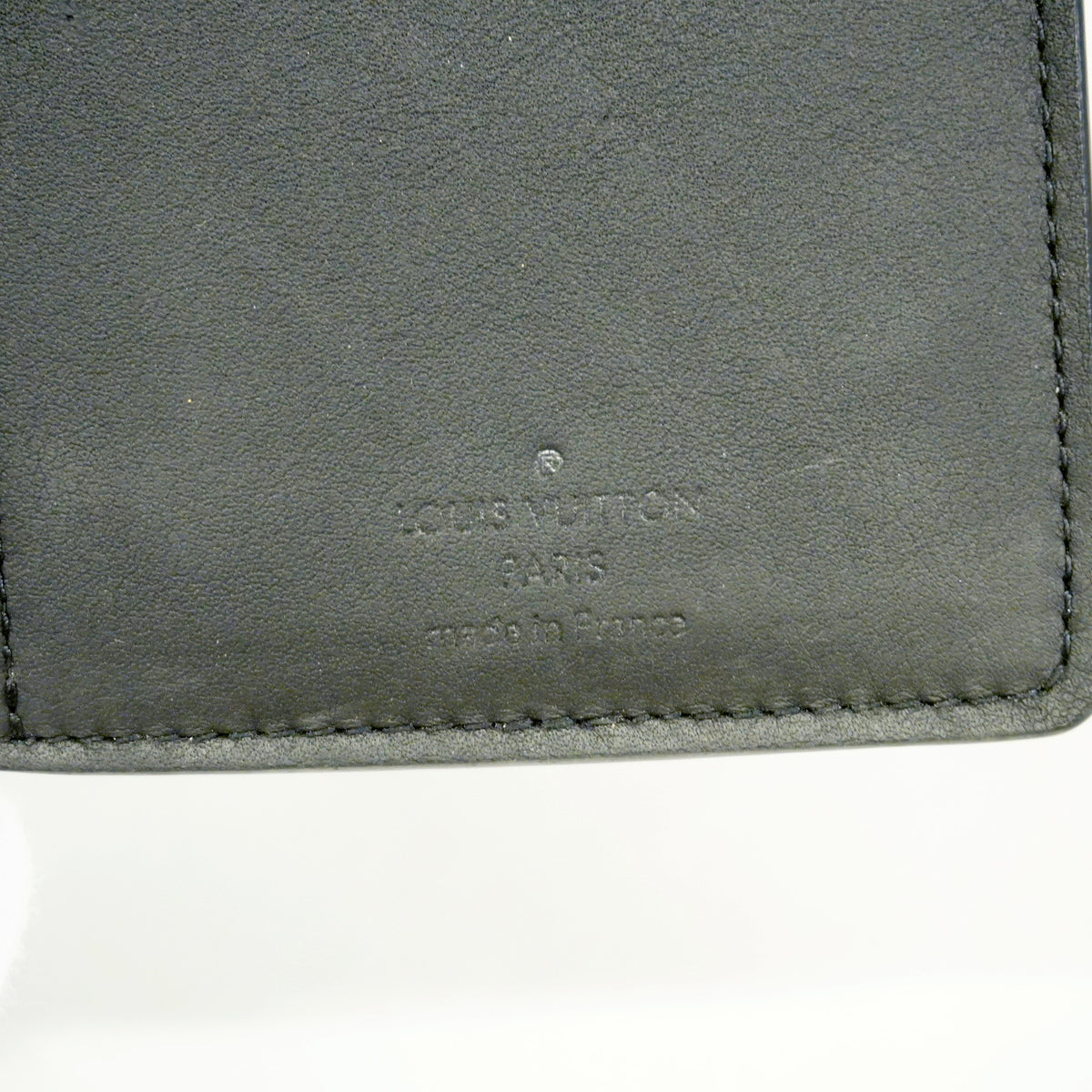 【6ge5884-k】ルイヴィトン 長財布 モノグラム・トリヨン ポルトフォイユブラザ M69038 ブラック【中古】メンズ