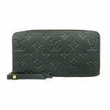【6ge5896-k】ルイヴィトン 長財布 モノグラム・アンプラント ジッピーウォレット M60571 ノワール【中古】メンズ レディース ユニセックス