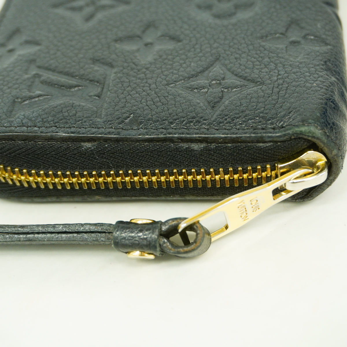 【6ge5896-k】ルイヴィトン 長財布 モノグラム・アンプラント ジッピーウォレット M60571 ノワール【中古】メンズ レディース ユニセックス