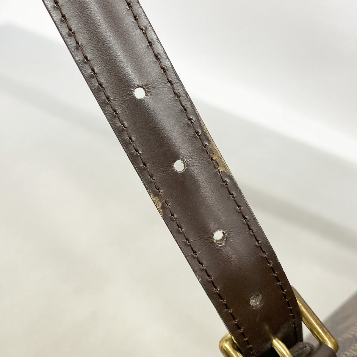 【6ge5918】ルイヴィトン ショルダーバッグ ダミエ チェルシー N51119 エベヌ【中古】レディース
