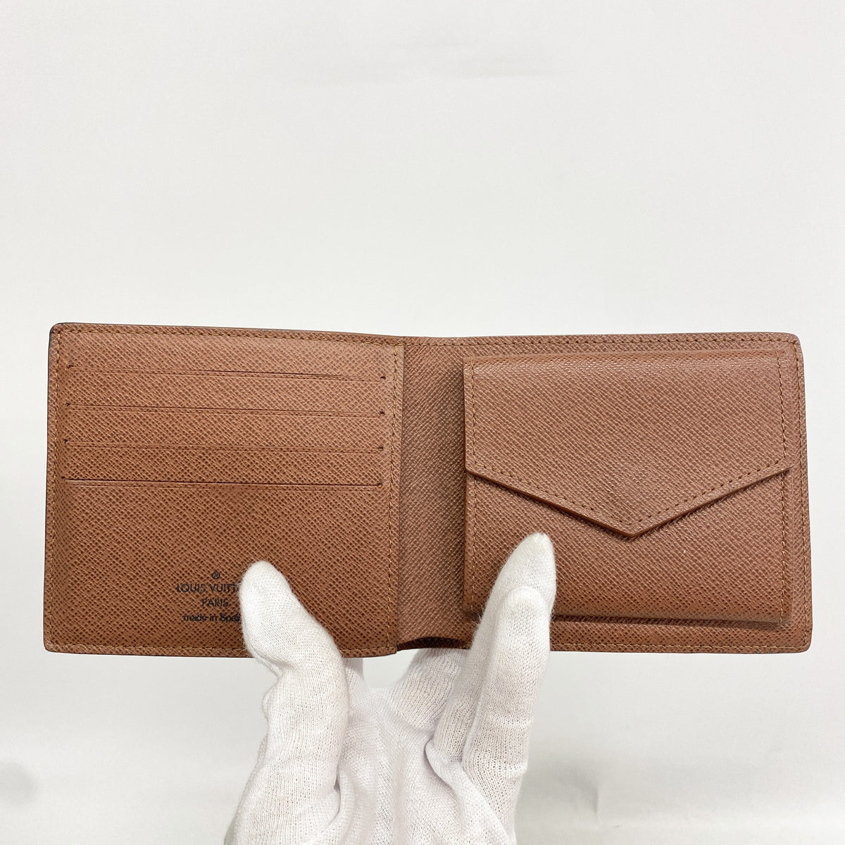 【6ge5925】ルイヴィトン 財布 モノグラム ポルトフォイユマルコ NM M62288 ブラウン【中古】メンズ