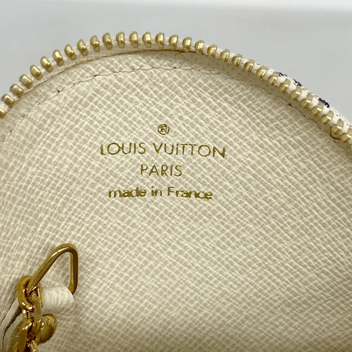 【6ge5926】ルイヴィトン コインケース モノグラム・ミニラン ポルトモネロン M95498 ブルー【中古】レディース