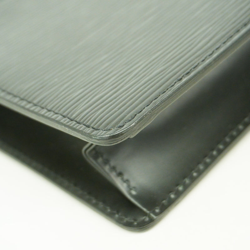 【6ge5930-h】ルイヴィトン クラッチバッグ エピ ポシェットオム M52522 ノワール【中古】メンズ