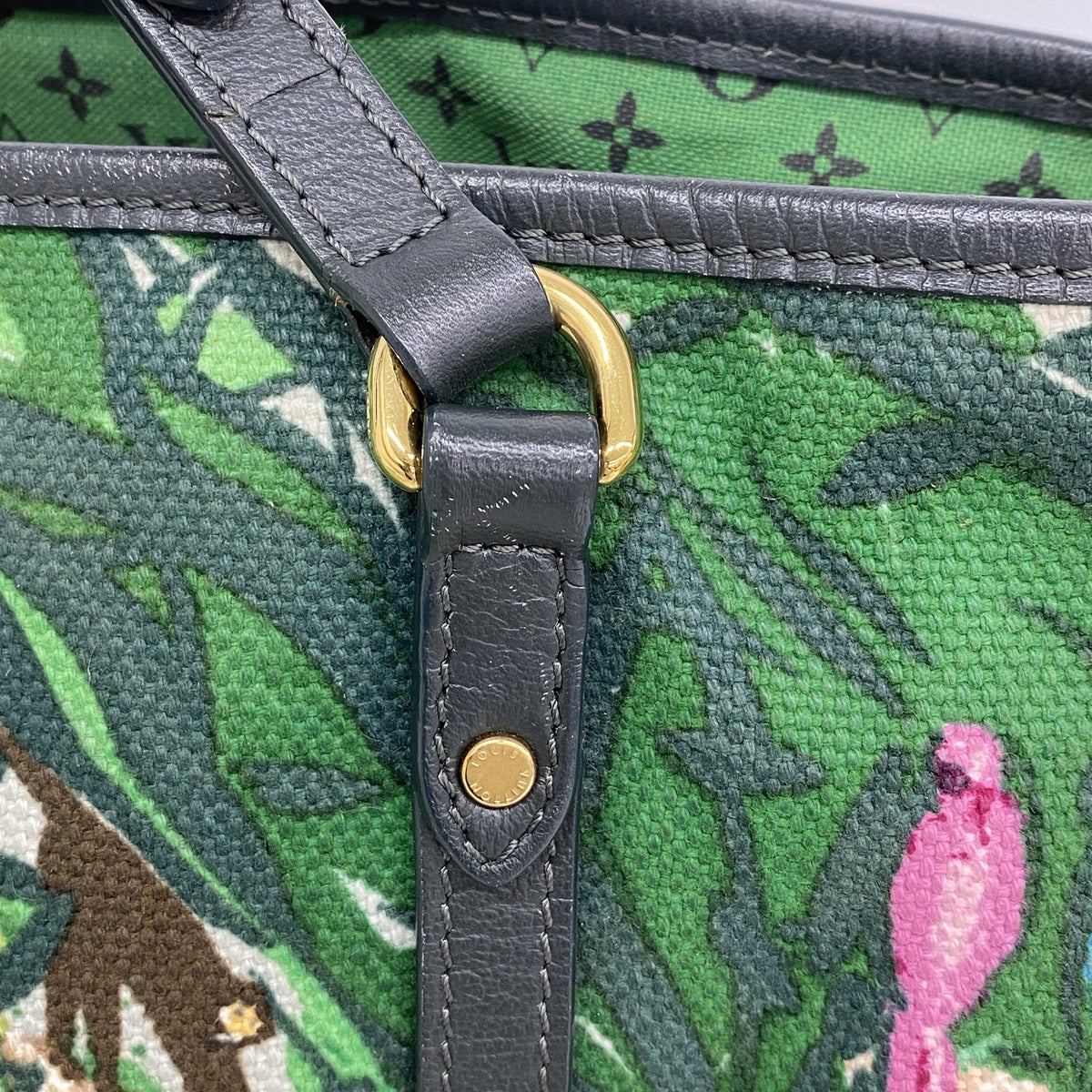 【6ge5936-k】ルイヴィトン トートバッグ アイオール カバPM M93770 アヴァンチュール【中古】レディース