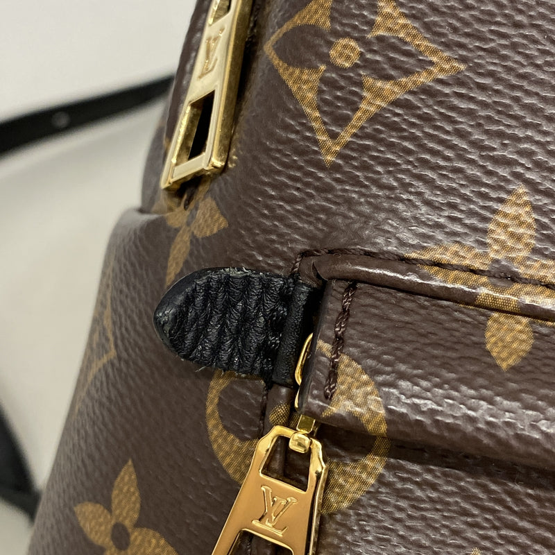 【6ge5939-k】ルイヴィトン リュック・デイパック モノグラム パームスプリングスバックパックPM M44871 ブラウン【中古】レディース