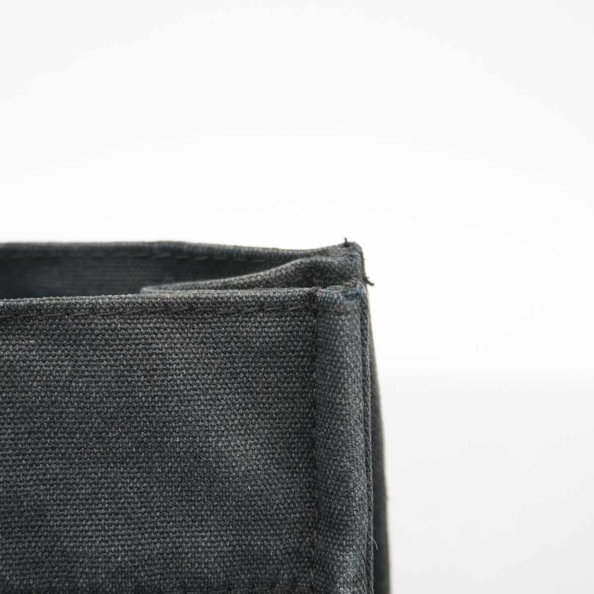 【6ge5941】エルメス トートバッグ フールトゥPM キャンバス ブラック シルバー金具【中古】レディース