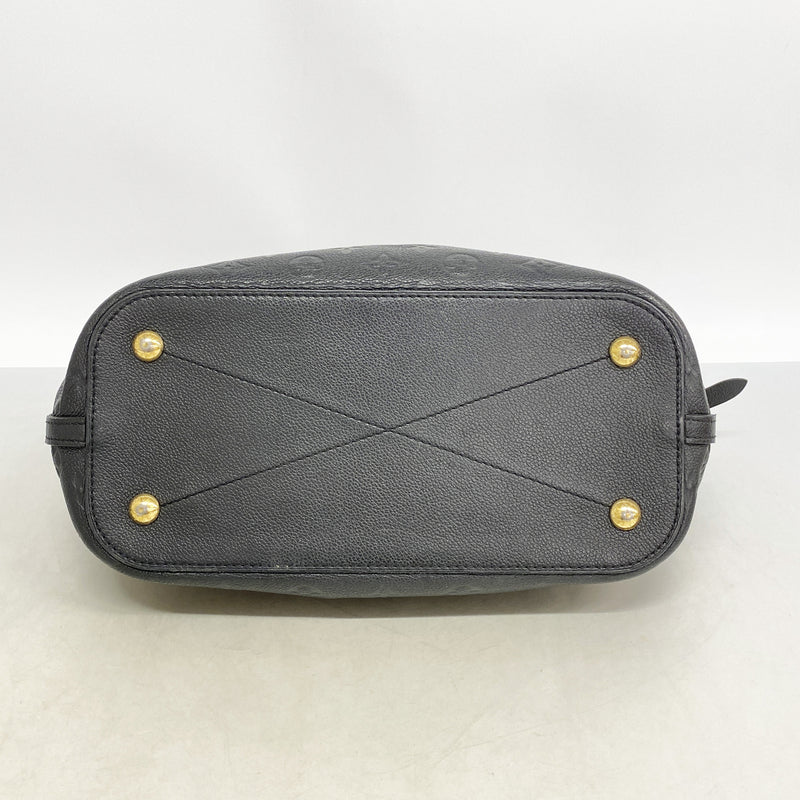 【6ge5991-k】ルイヴィトン ハンドバッグ モノグラム・アンプラント マザリーヌMM M50643 ノワール【中古】レディース