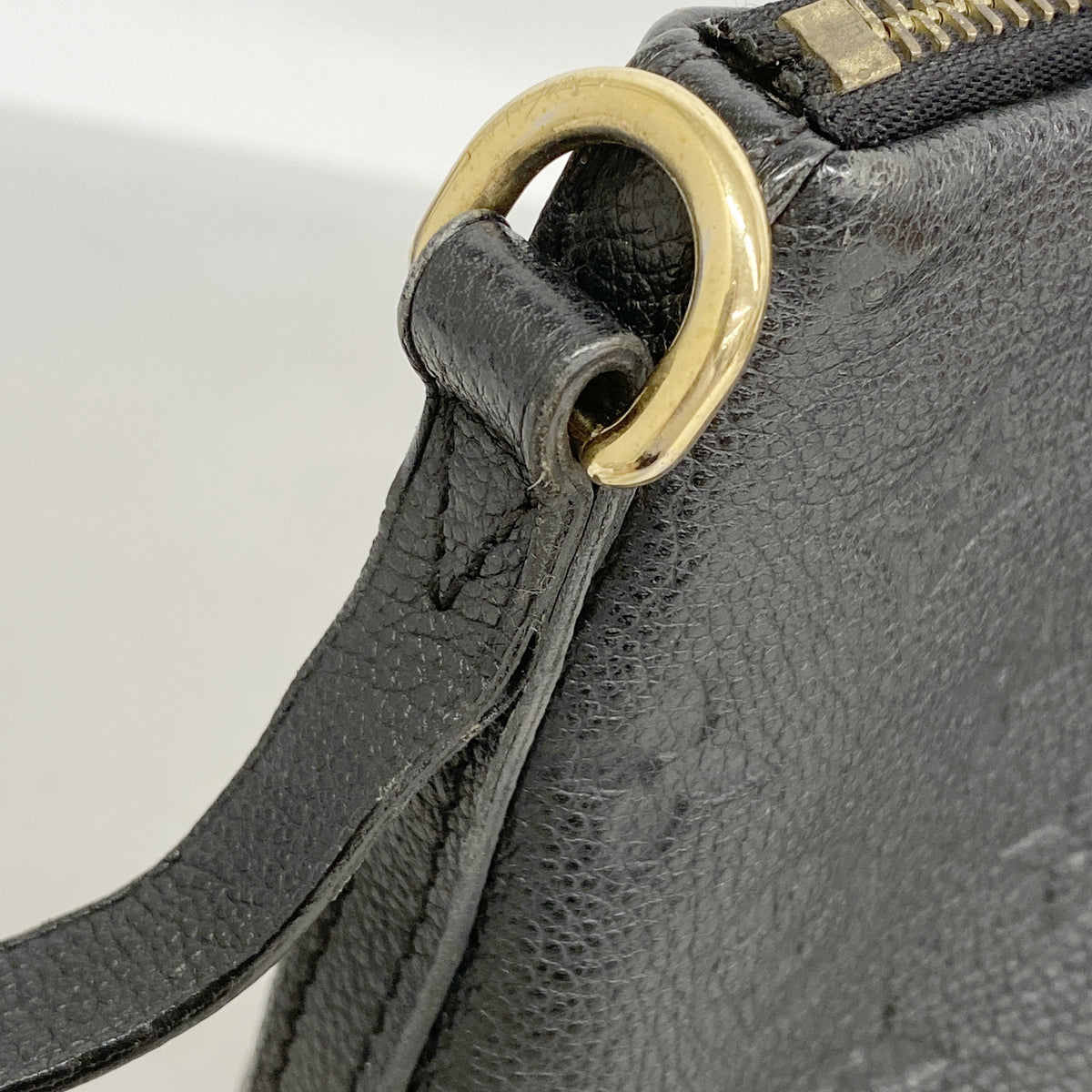 【6ge5991-k】ルイヴィトン ハンドバッグ モノグラム・アンプラント マザリーヌMM M50643 ノワール【中古】レディース