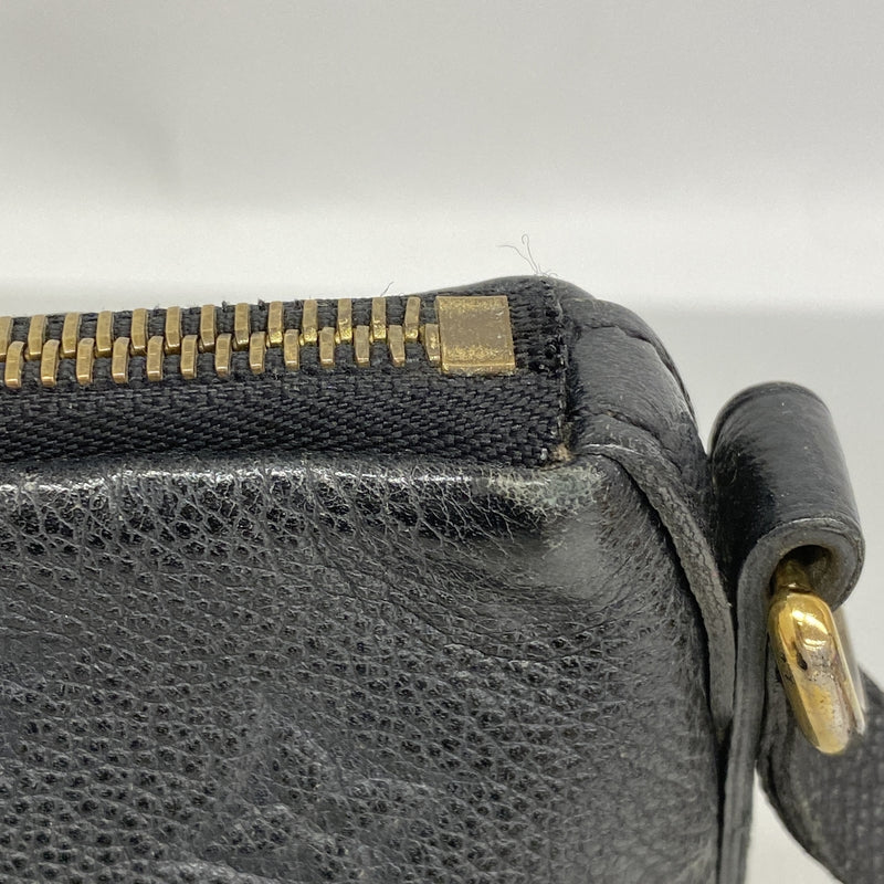 【6ge5991-k】ルイヴィトン ハンドバッグ モノグラム・アンプラント マザリーヌMM M50643 ノワール【中古】レディース