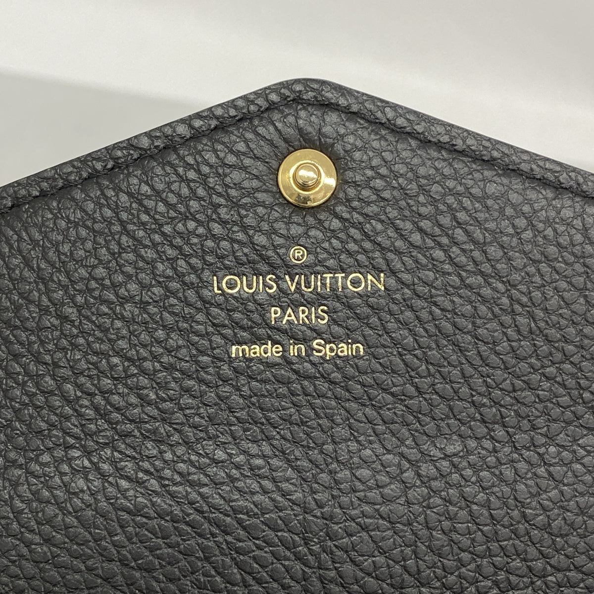 【6ge5994-k】ルイヴィトン 長財布 モノグラム・アンプラント バイカラー ポルトフォイユサラ M80496 ブラック ベージュ【中古】レディース