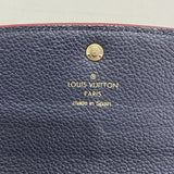 【6ge5995-k】ルイヴィトン 長財布 モノグラム・アンプラント ポルトフォイユエミリー M69417 マリーヌルージュ【中古】レディース