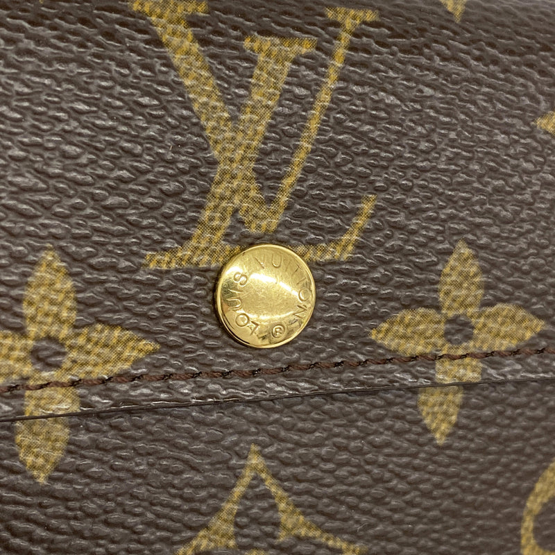 【6ge5997-k】ルイヴィトン コインケース モノグラム ラドロー M61927 ブラウン【中古】レディース