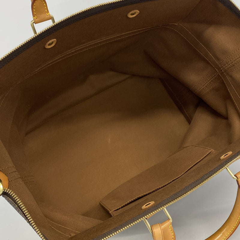 【6ge6016】ルイヴィトン ボストンバッグ モノグラム クルーザーバッグ40 M41139 ブラウン【中古】メンズ レディース ユニセックス