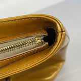 【6ge6018】ルイヴィトン トートバッグ ヴェルニ ヒューストン M91004 ベージュ【中古】レディース