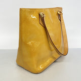 【6ge6018】ルイヴィトン トートバッグ ヴェルニ ヒューストン M91004 ベージュ【中古】レディース