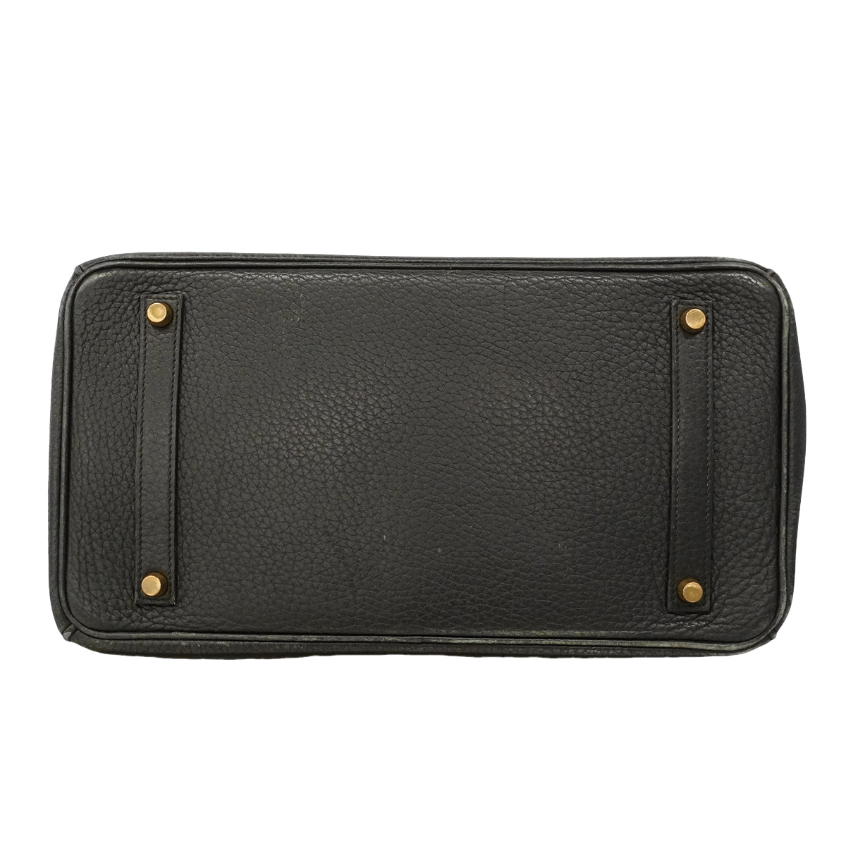 【6ge6025-h】エルメス ハンドバッグ バーキン35 トゴ ブラック ゴールド金具 □D刻印【中古】レディース