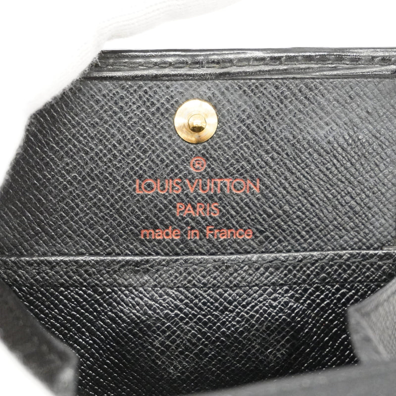 【6ge6049-k】ルイヴィトン コインケース エピ ポルトモネボワット M63692 ノワール【中古】メンズ