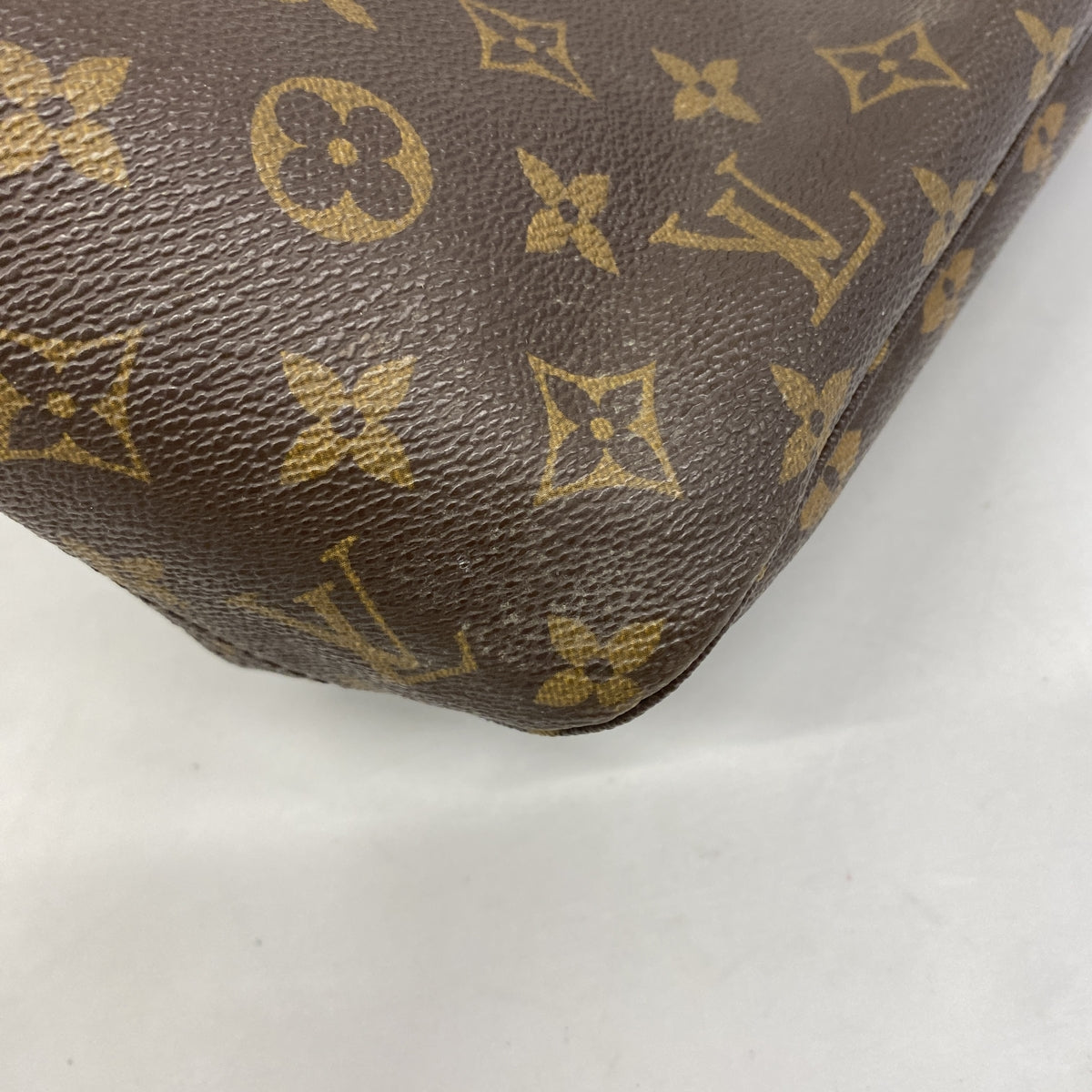 【6ge6066】ルイヴィトン トートバッグ モノグラム ネヴァーフルPM M40155 ブラウン【中古】レディース