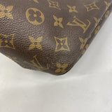 【6ge6066】ルイヴィトン トートバッグ モノグラム ネヴァーフルPM M40155 ブラウン【中古】レディース