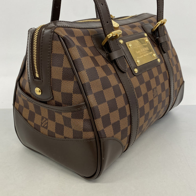 【6ge6071】ルイヴィトン ハンドバッグ ダミエ バークレー N52000 エベヌ【中古】レディース