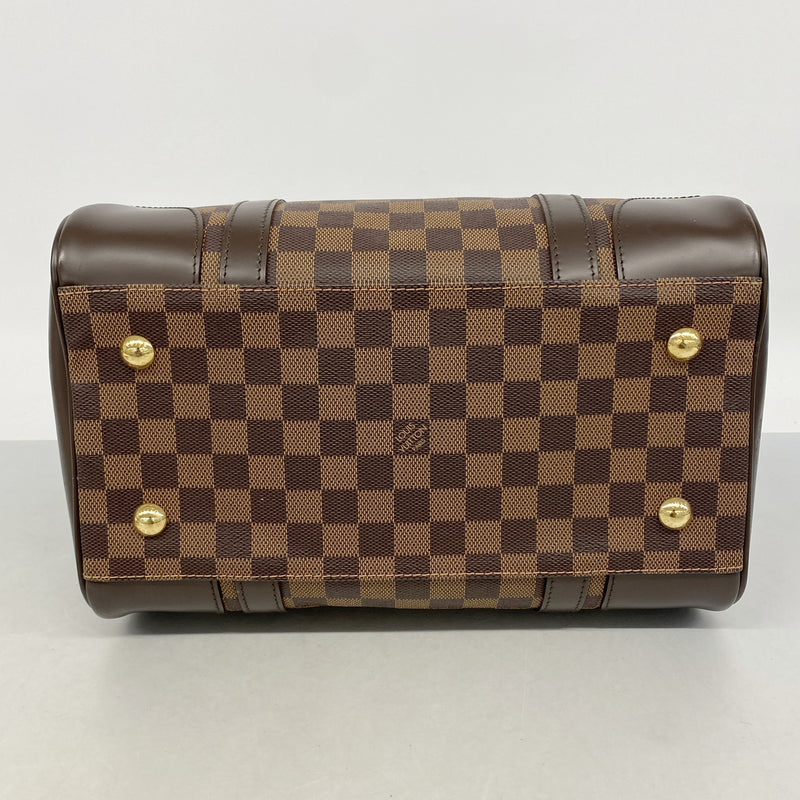 【6ge6071】ルイヴィトン ハンドバッグ ダミエ バークレー N52000 エベヌ【中古】レディース