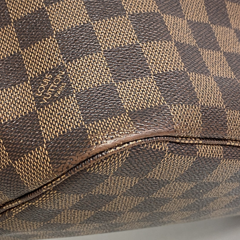 【6ge6095】ルイヴィトン トートバッグ ダミエ ネヴァーフルMM N51105 エベヌ【中古】レディース