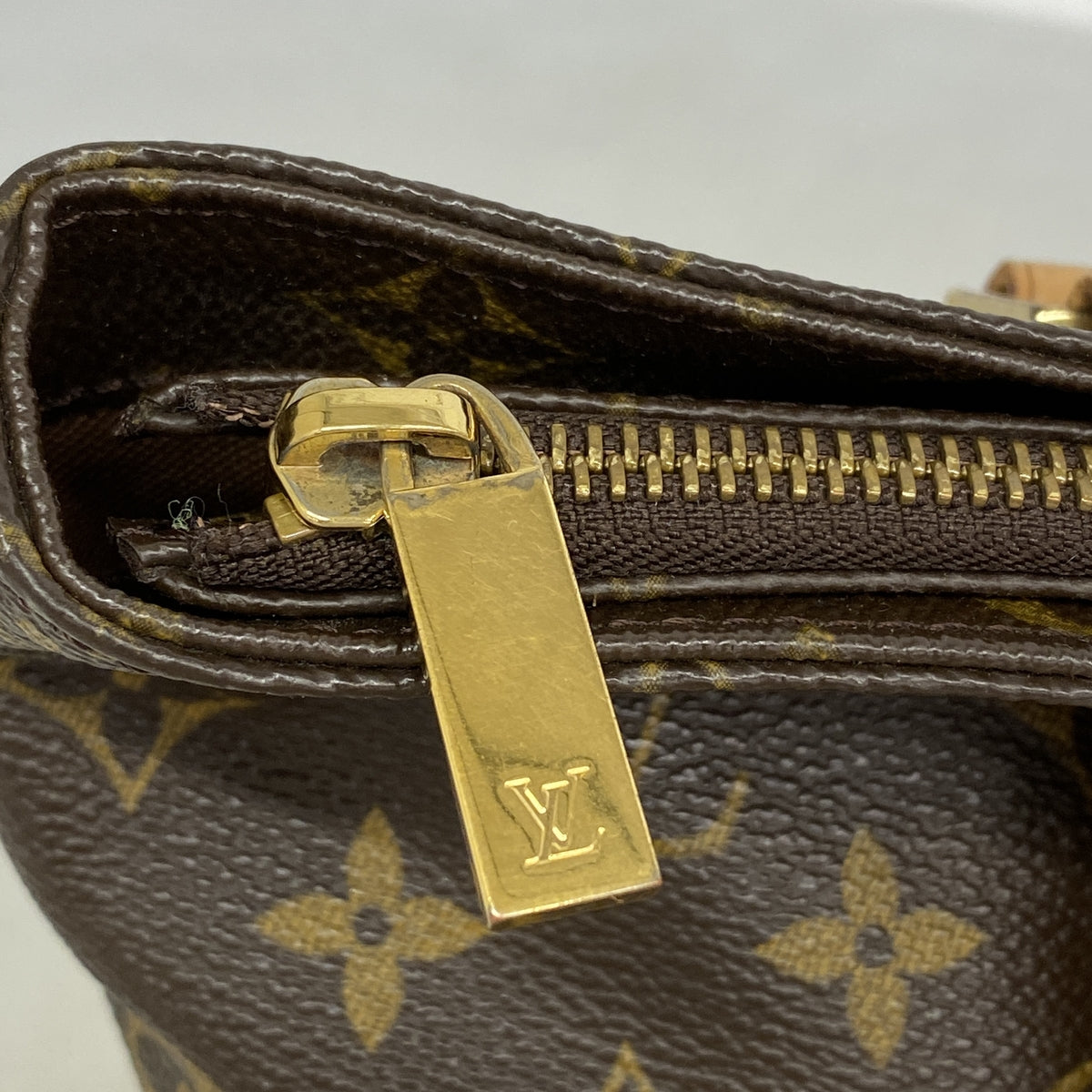 【6ge6098】ルイヴィトン トートバッグ モノグラム カバピアノ M51148 ブラウン【中古】レディース