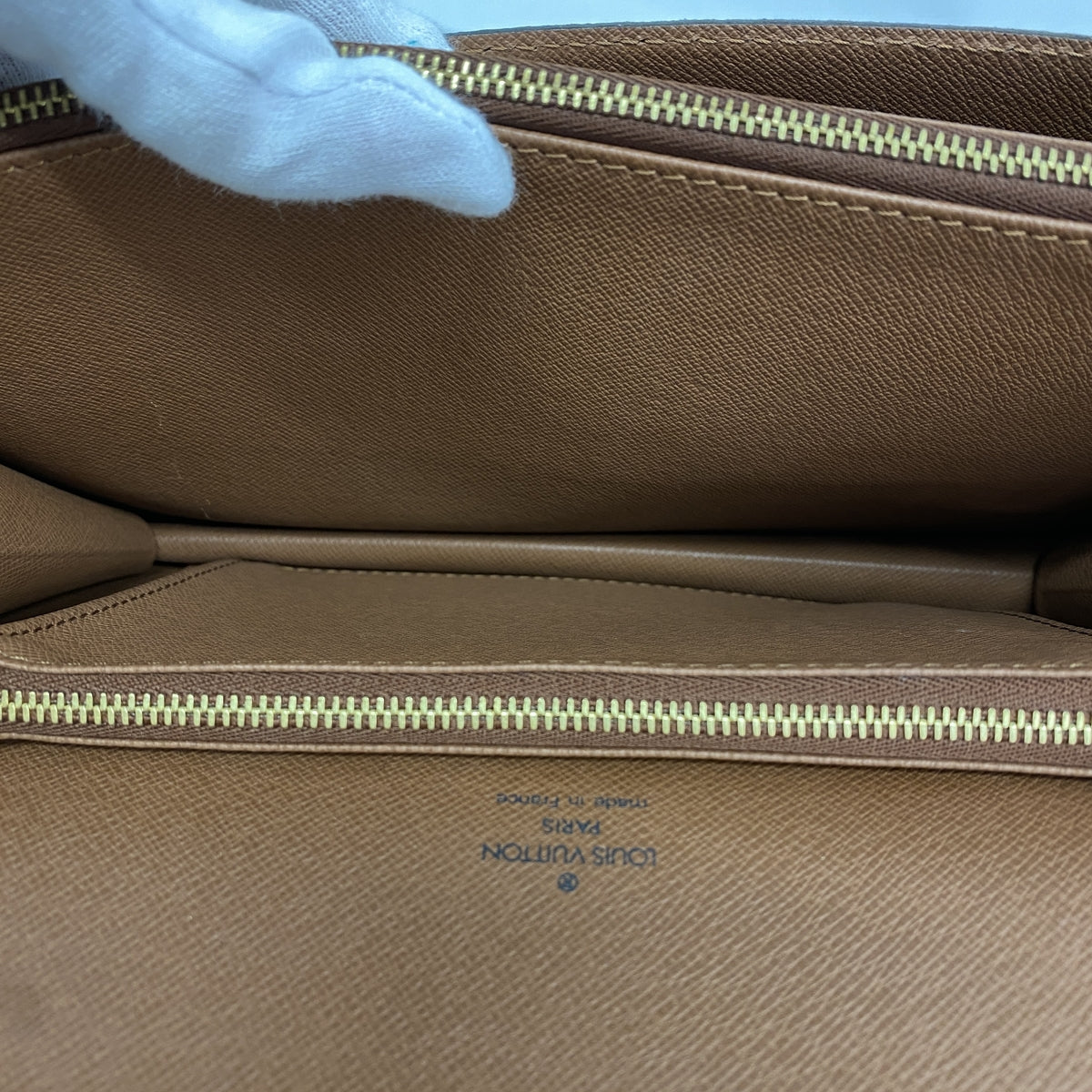 【6ge6103】ルイヴィトン ハンドバッグ モノグラム コンコルド M51190 ブラウン【中古】レディース