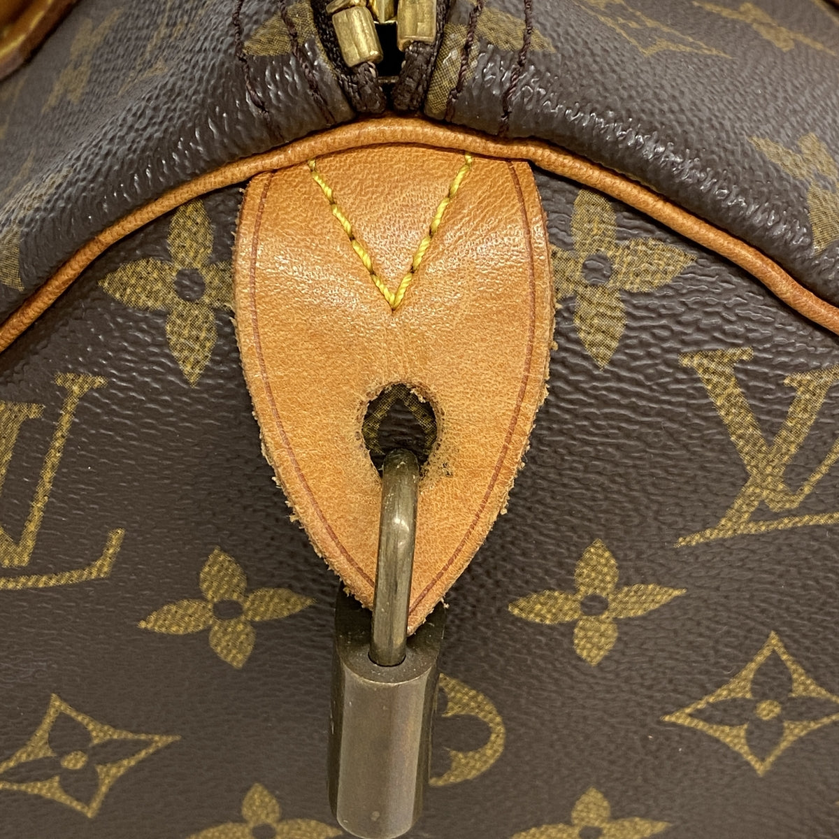 【6ge6104】ルイヴィトン ハンドバッグ モノグラム スピーディ30 M41108 ブラウン【中古】レディース