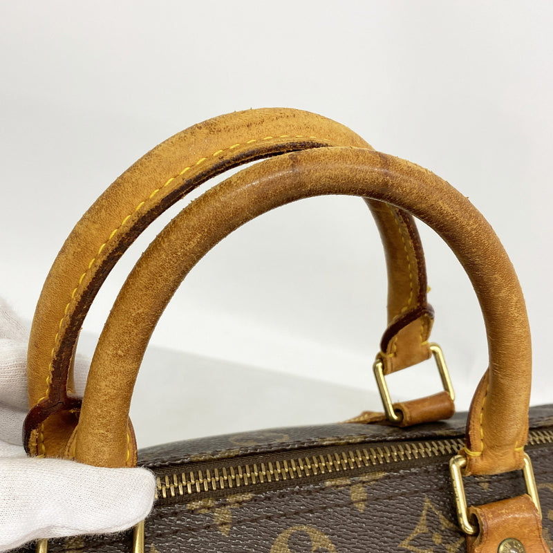 【6ge6105】ルイヴィトン ハンドバッグ モノグラム スピーディ30 M41108 ブラウン【中古】レディース