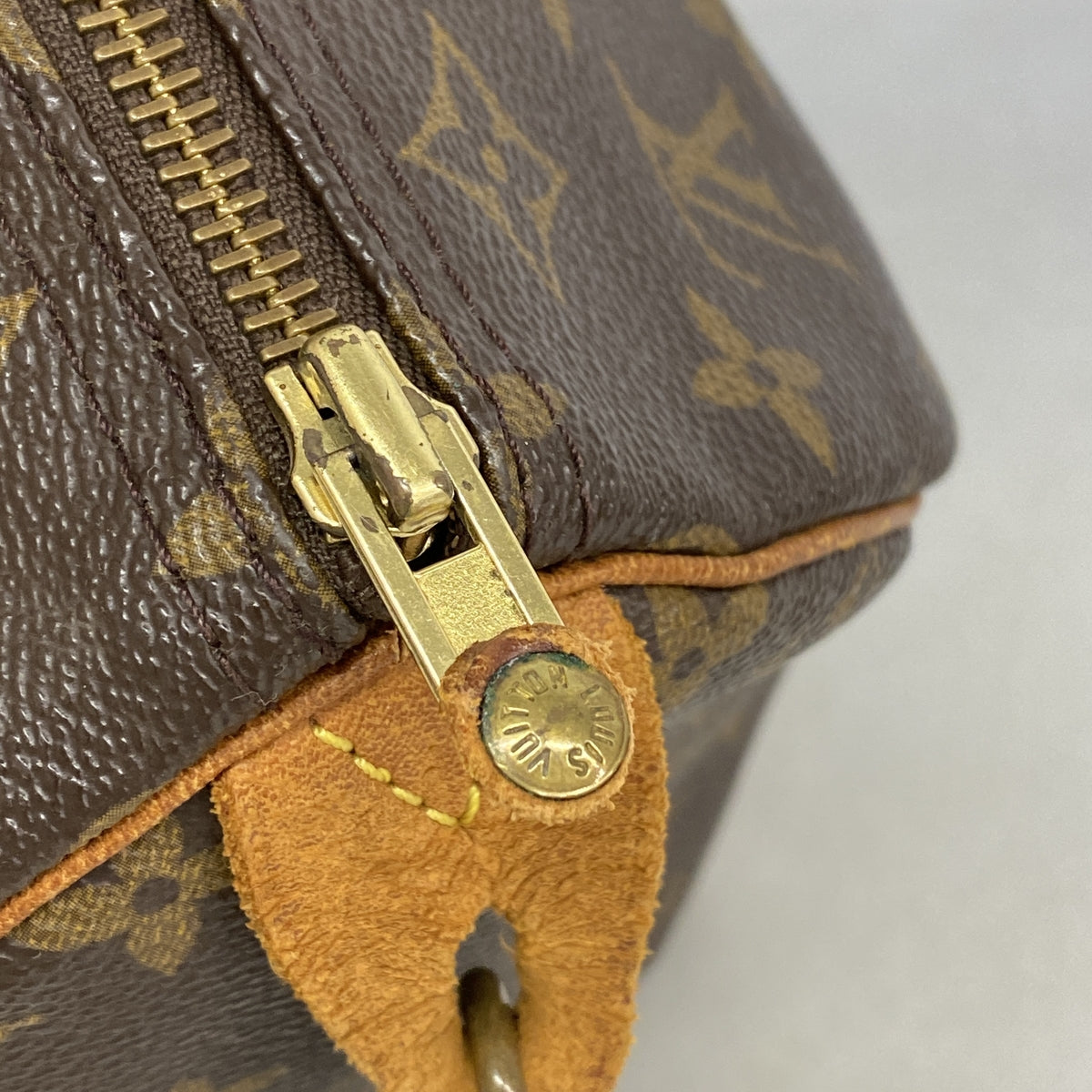 【6ge6105】ルイヴィトン ハンドバッグ モノグラム スピーディ30 M41108 ブラウン【中古】レディース