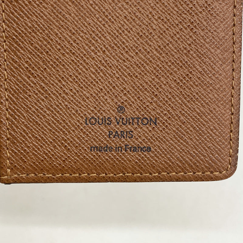 【6ge6107】ルイヴィトン 長財布 モノグラム ポルトフォイユブラザ M66540 ブラウン 旧型【中古】メンズ