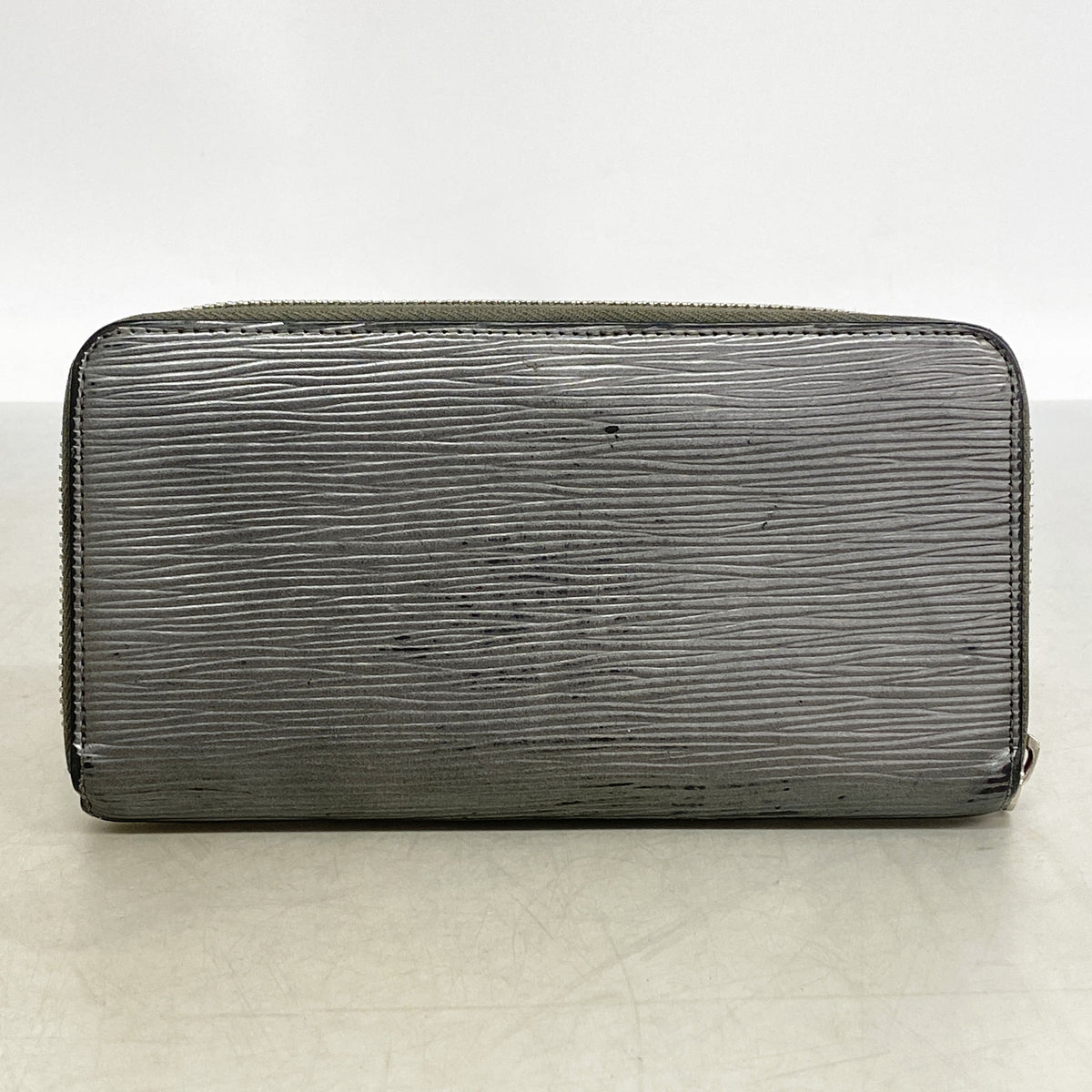 【6ge6109】ルイヴィトン 長財布 エピ ジッピーウォレット メタリックグレー【中古】メンズ レディース ユニセックス