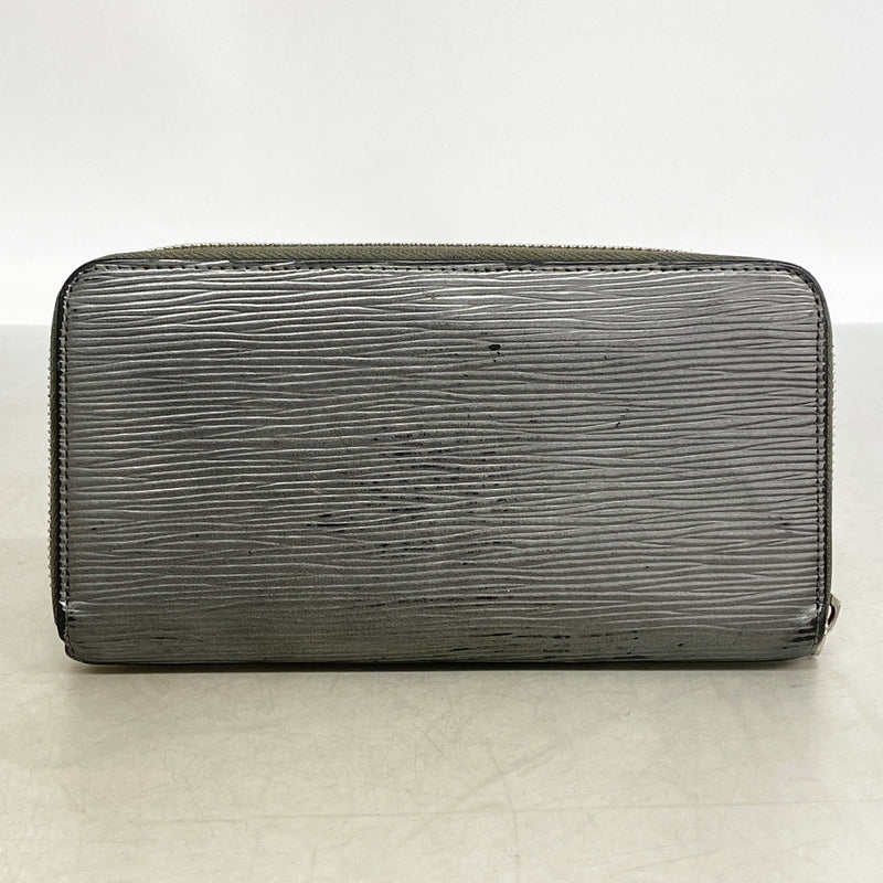 【6ge6109】ルイヴィトン 長財布 エピ ジッピーウォレット メタリックグレー【中古】メンズ レディース ユニセックス