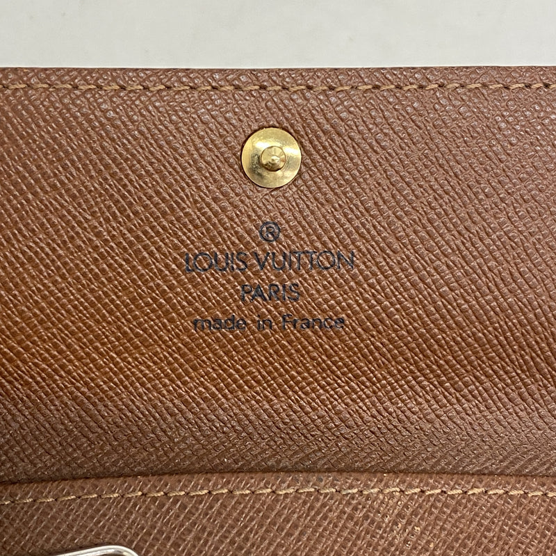 【6ge6110】ルイヴィトン キーケース モノグラム ミュルティクレ4 M69517 ブラウン【中古】メンズ レディース ユニセックス