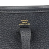 【6ge6129】エルメス ショルダーバッグ エヴリンTPM トリヨンクレマンス ブルーインディゴ ゴールド金具 U刻印【中古】レディース